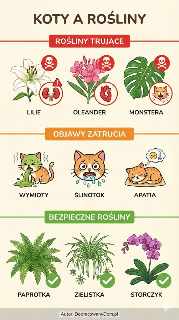 Jakie kwiaty są trujące dla kota?