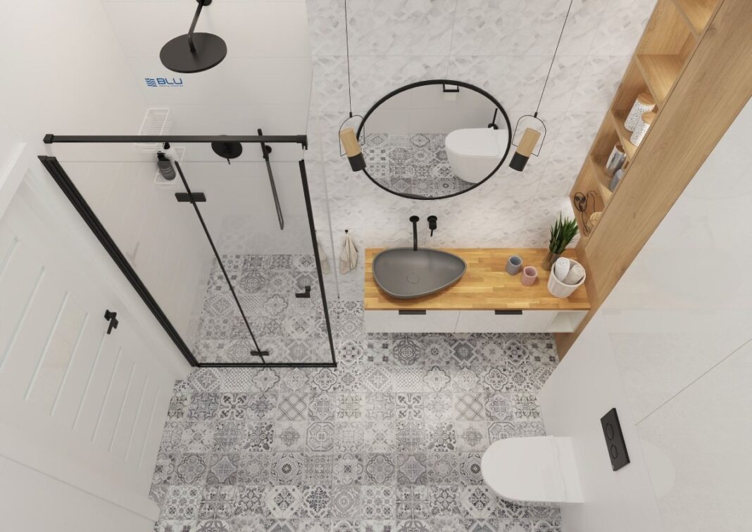 Jakie płytki do małej łazienki? Jak wybrać, by optycznie powiększyć przestrzeń?